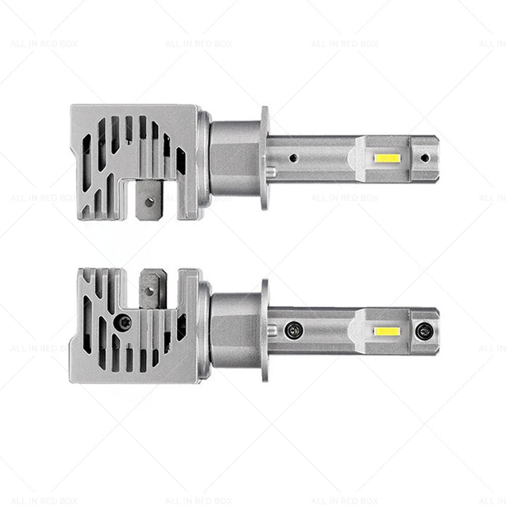 2X H1 LED Headlight Bulbs for BMW 3 Series E46 (1999–2005) 5 Series E39 (1996–2003)