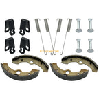 Front Brake Shoes & Springs Pins for Yamaha Big Bear 350 YFM350FW/350U (1989–1998)