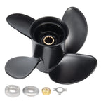 4-Blade Boat Propeller for Mercury 25-70HP (48-8M8026630) 10.3 x 13
