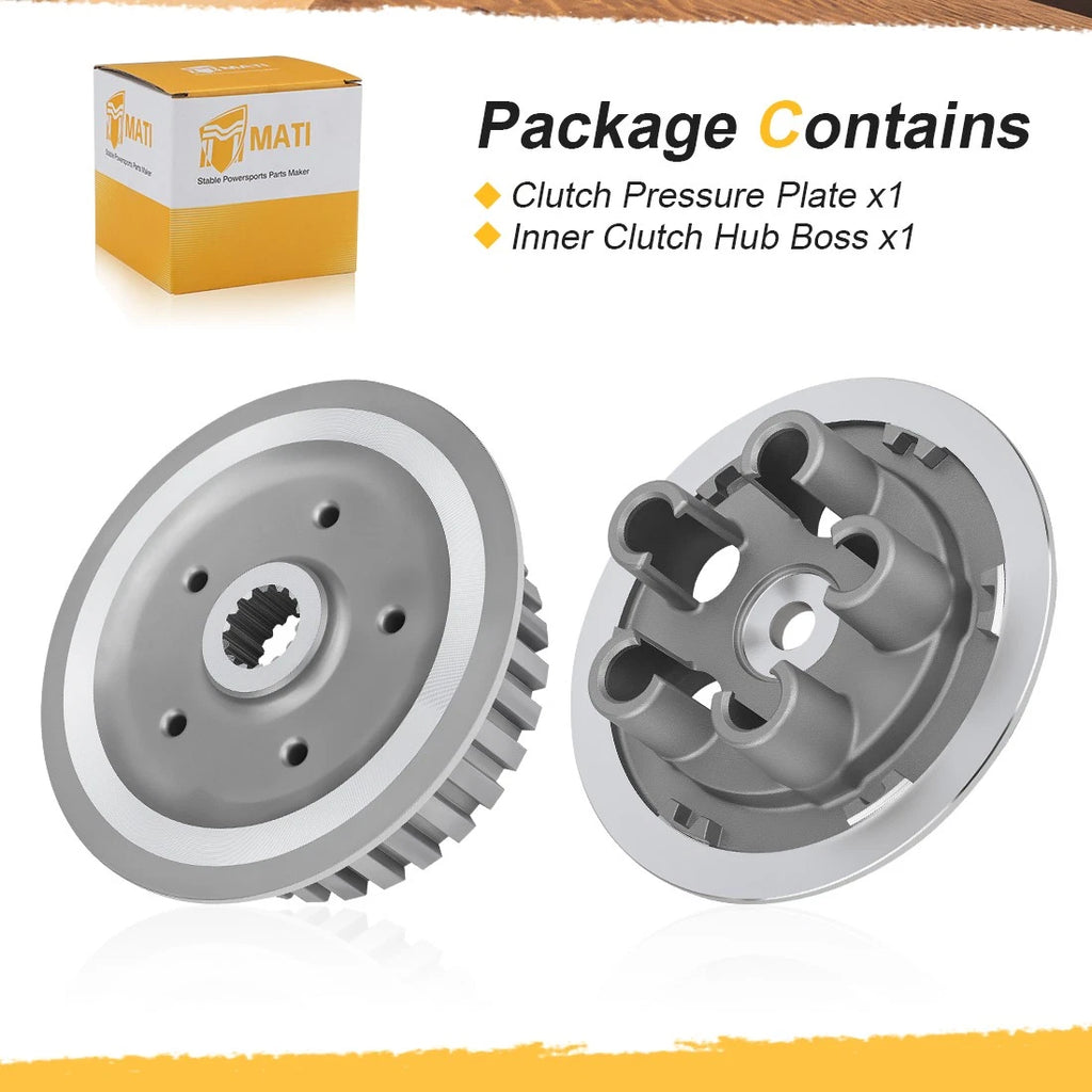 Clutch Inner Hub Boss & Outer Pressure Plate for Yamaha YZ125 YZ125X (2000–2024)
