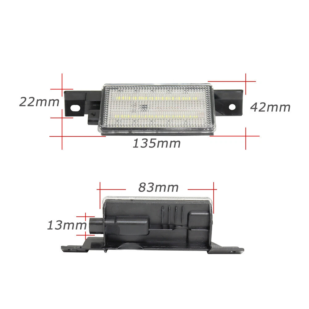 2X LED Trunk Bed Lighting Kits for Chevy Silverado Sierra 1500 2500 3500 (2016–2019)