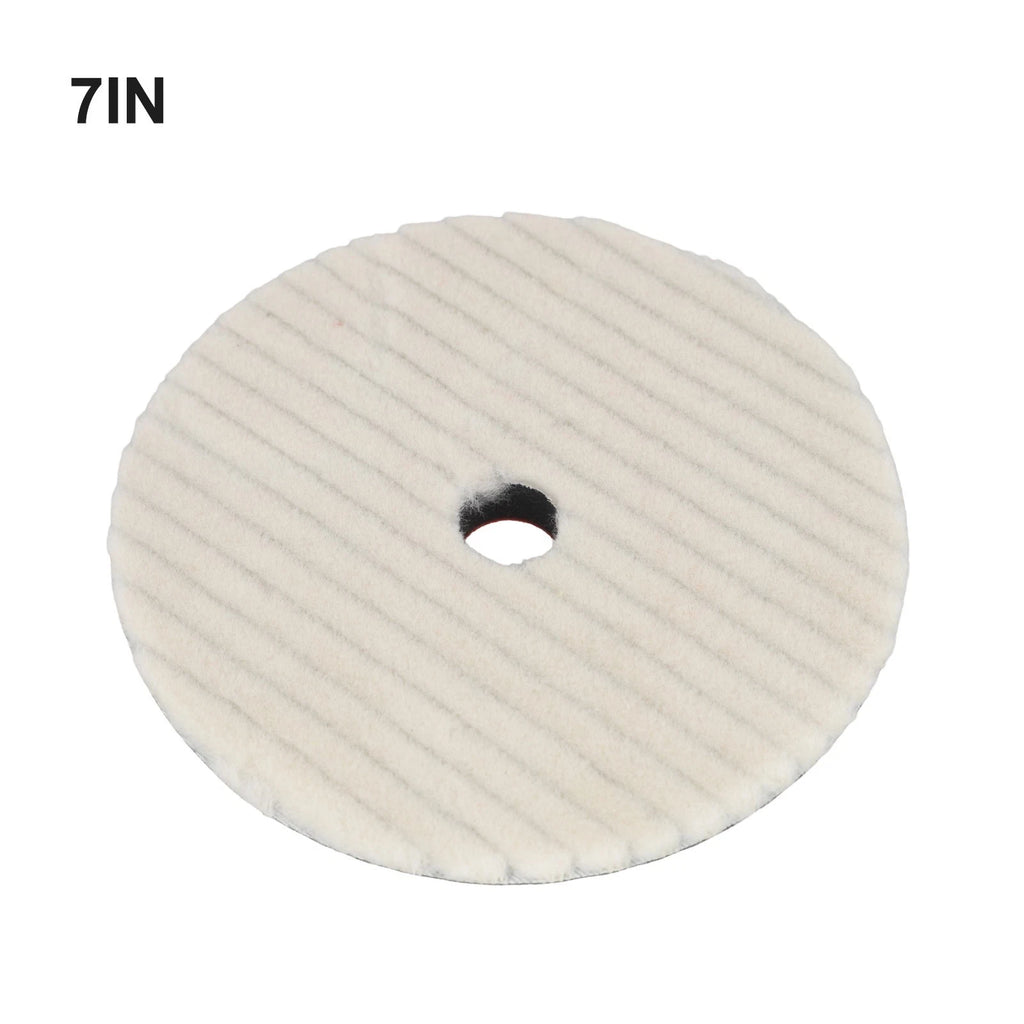 6" Wool Buffing Pad for Car Polishing (Non-Lint)