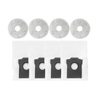 Set of 4 Mop Pads and 4 Dust Bags for Dreame Mova E40 (2020–2023)