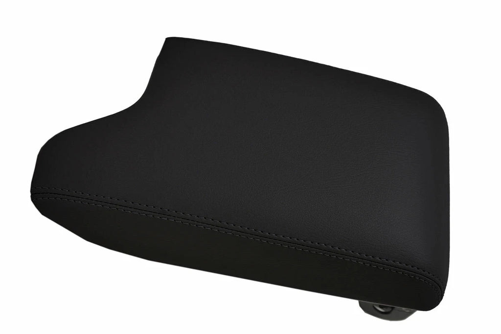 Center Console Armrest Cover for Ford Ranger (2019–2020) Black Leather