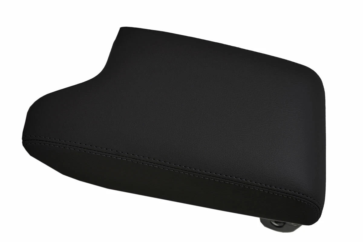 Center Console Armrest Cover for Ford Ranger (2019–2020) Black Leather