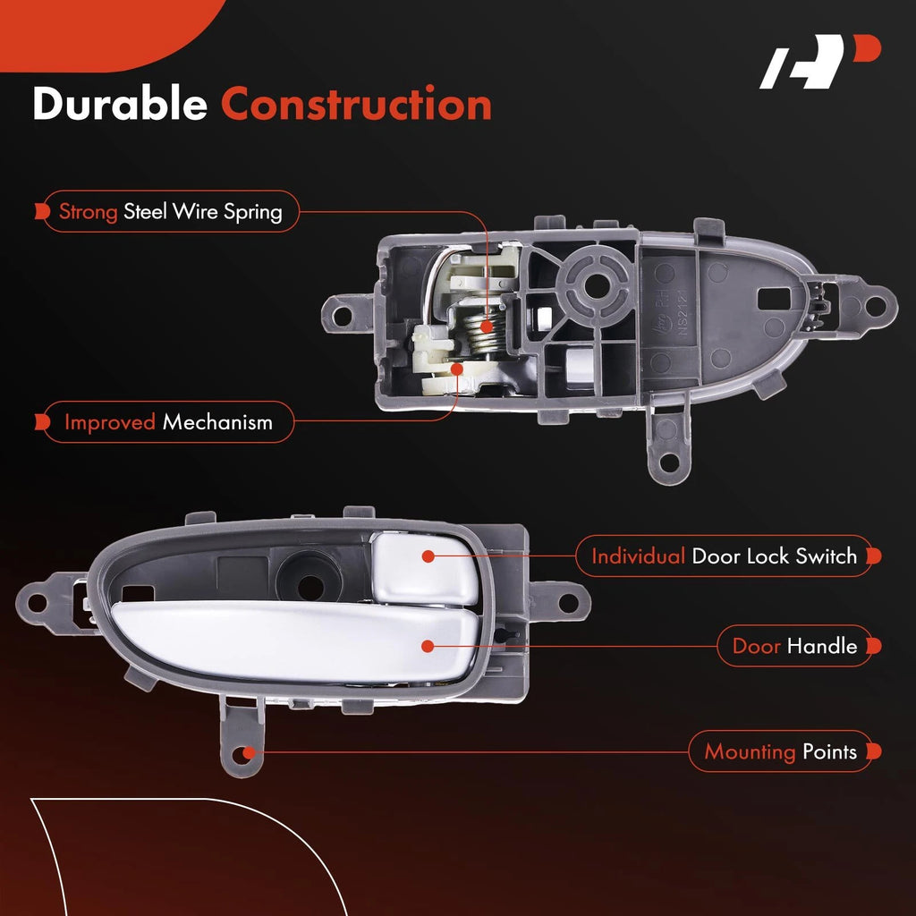 Right Interior Door Handle for Nissan Altima (2007–2013) Maxima (2009–2014)
