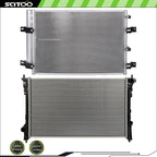 Radiator & A/C Condenser for Ford Edge (2007–2012) & Lincoln MKX (2008–2011)