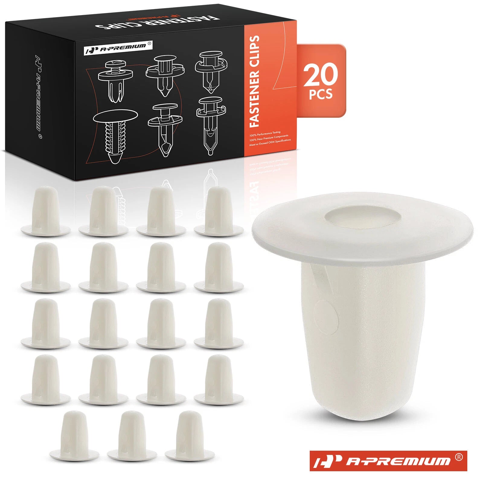 Nylon Fender Lining Screw Grommets for Toyota 20x9mm (2010–2015)