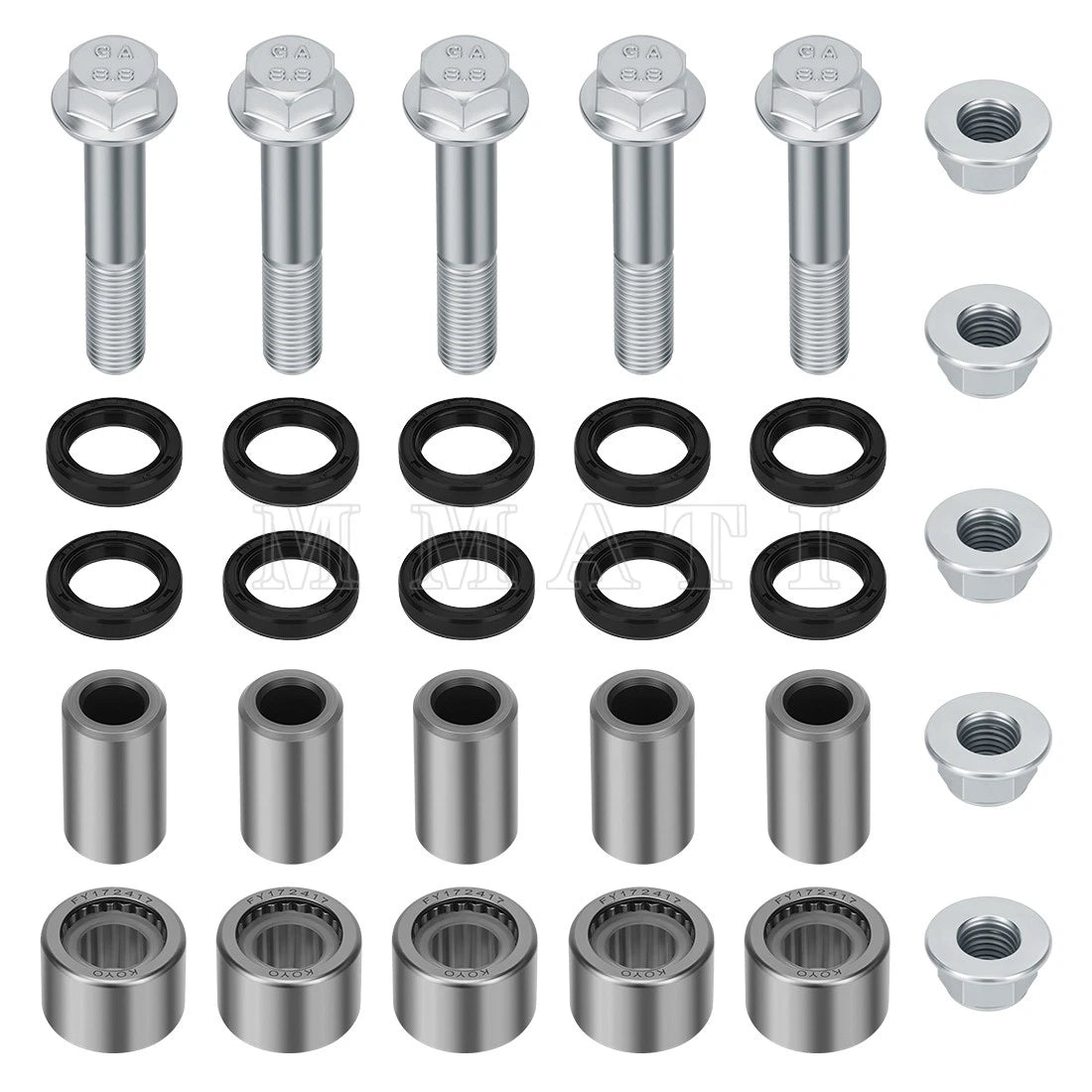 Swing Arm Linkage Bearing Kit & Bolts for Honda Sportrax TRX400X 400EX (1999–2014)