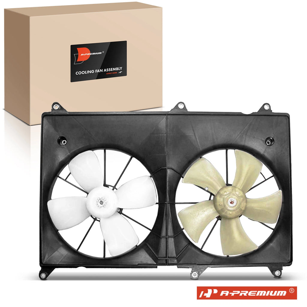 Dual Cooling Fan Assembly with Shroud for Toyota Highlander (2001-2003)