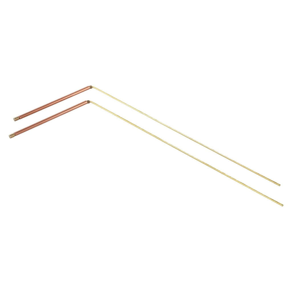 2X Brass Divining Tools for Intuitive Dowsing Experience
