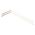 2X Brass Divining Tools for Intuitive Dowsing Experience
