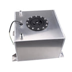 5 Gallon Aluminum Fuel Cell Surge Tank with Sensor Cap & Foam
