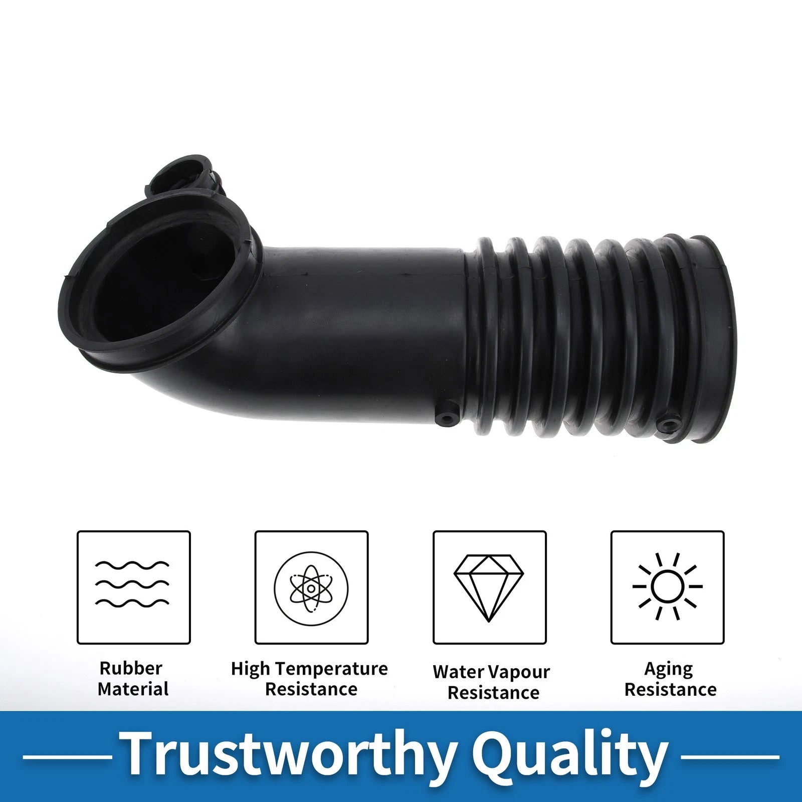 Engine Air Intake Hose for BMW 540i 740i 740iL 1993–1995 No. 13711747995