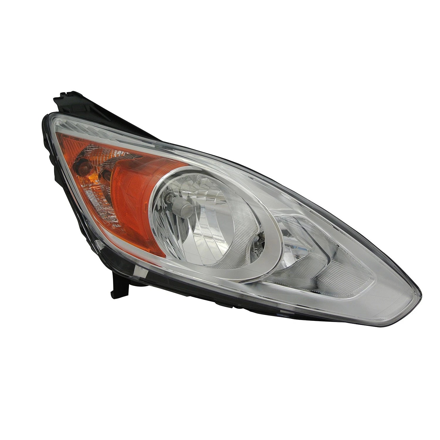 Replacement Passenger Side Halogen Headlight Assembly w/o Logo On Bulb Shield