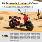 Fender Set for Honda NPS50 Ruckus 50 (2003–2024)