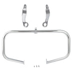 Chrome Engine Guard Bar Fairing Support Bracket for Harley Road Glide (2015–2023)