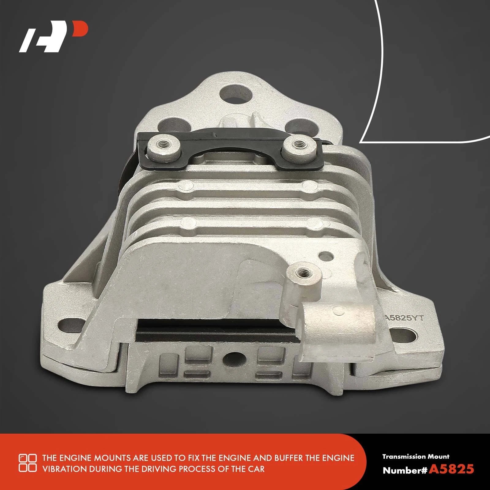 3X Engine Motor & Transmission Mount for Jeep Cherokee (2014-2017)