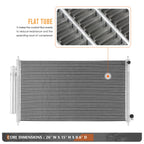 A/C Condenser for Acura ILX (2013–2016) Aluminum Core Replacement