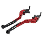 CNC Red Extendable Brake Clutch Levers for Yamaha XMAX 125/250/300/400 (15-22)