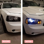 Smoke LED Side Marker Corner Light for Dodge Charger (2006–2010)