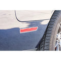 4pc Polished Stainless Steel Side Marker Trim for 2015-2017 Dodge Challenger