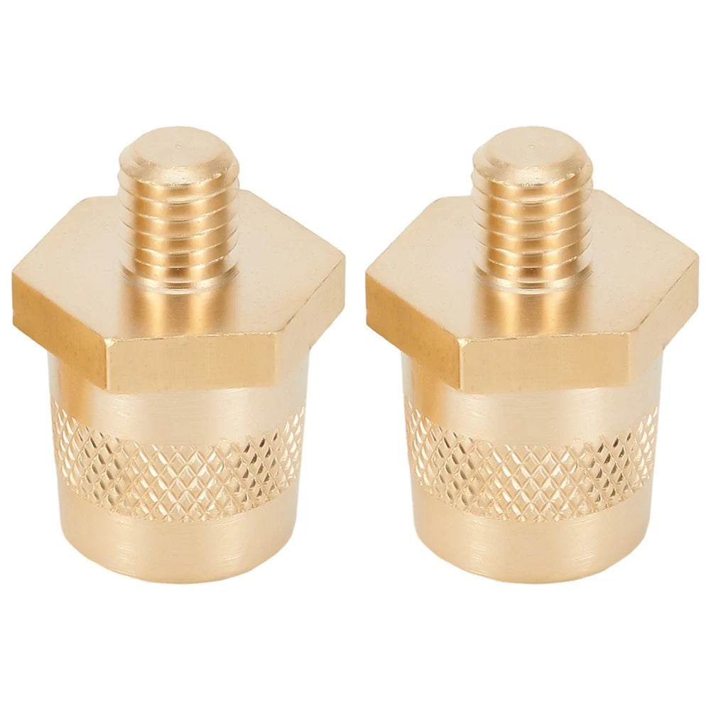 Battery Terminal 1 Pair M8 Brass for Cars (Universal Fit)
