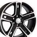 22" Machined Black Wheel for 1988-2000 Chevy C2500 - RVO1401 - RVO1401