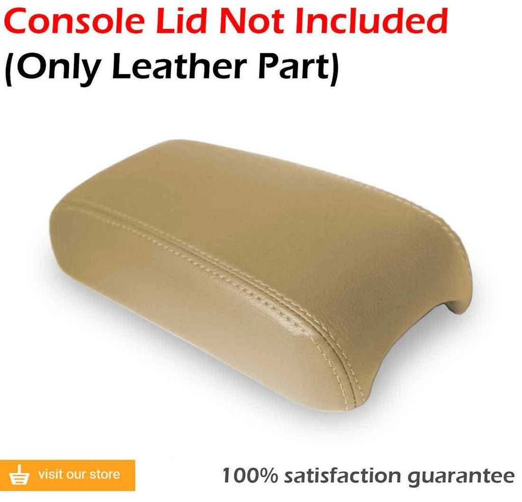 Console Lid Pull Over Cover Leather for Chevrolet Cavalier (2000–2005) Beige