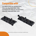 Black Valve Cover for Nissan Armada NV2500 NV3500 5.6L V8 (2005–2017)