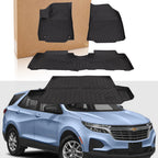 Set of 4 Heavy Duty Floor Mats & Cargo Liner for Chevrolet Equinox (2018–2024)