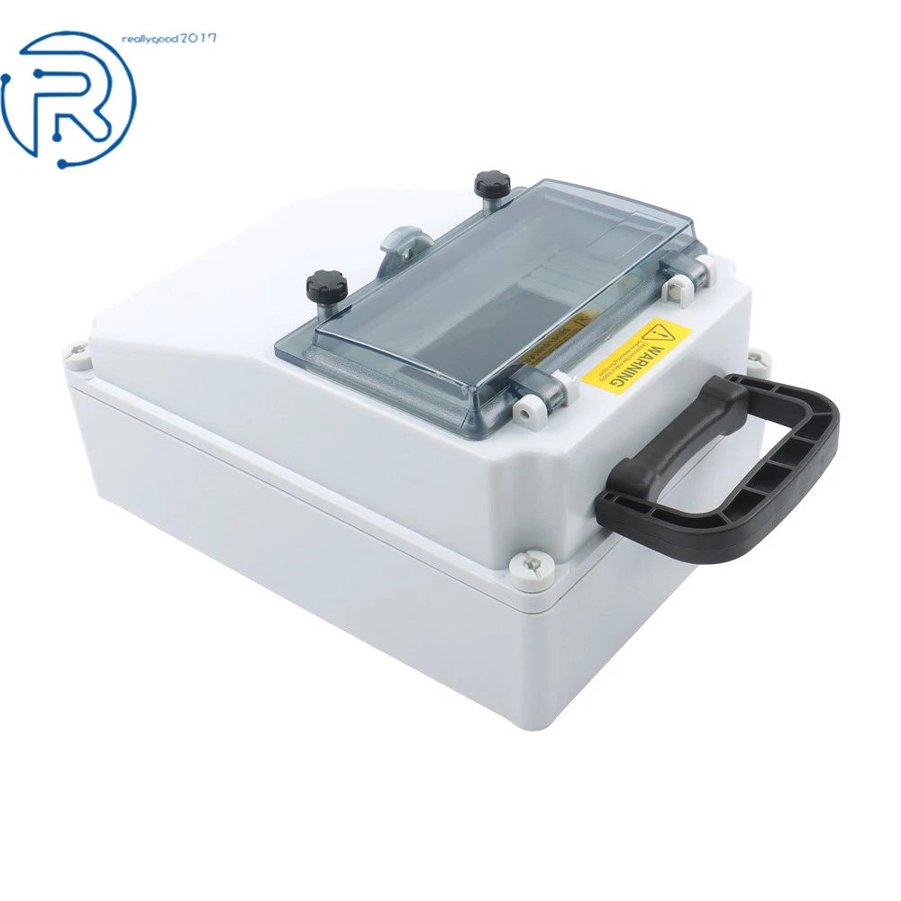 8 Way Circuit Breaker Box IP65 Distribution Protection 9.8" × 6.7" × 5.1"