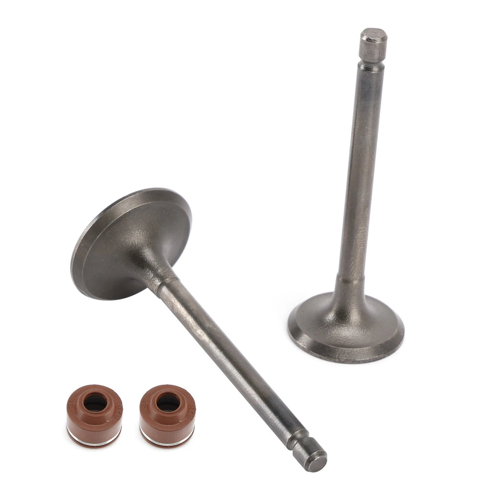 Inlet & Exhaust Valves Kit for Yamaha YFA1 Breeze (2000–2004), YFM125 Grizzly (2004–2013)
