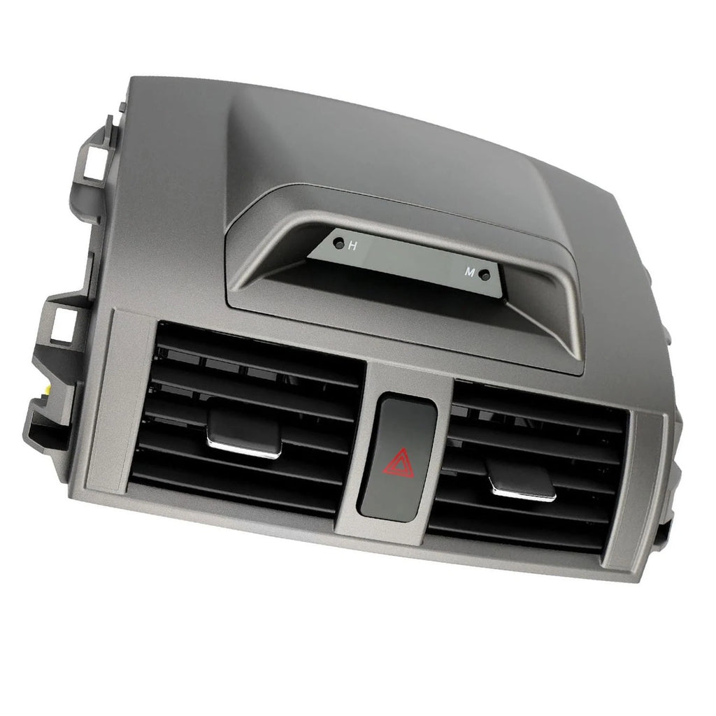 Center Dash A/C Air Vent Trim Panel w/ Emergency Switch for Toyota Corolla (2009–2013)