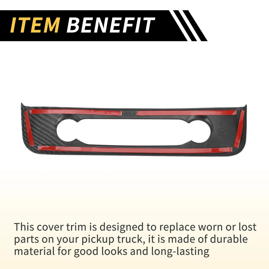 Carbon Fiber Navigation Adjustment Button Panel for Ford Maverick (2022–2024)