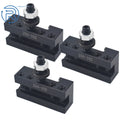 3X Quick Change Tool Post Boring Turning Holder for Lathe 6-12"