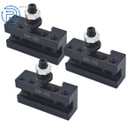 3X Quick Change Tool Post Boring Turning Holder for Lathe 6-12"