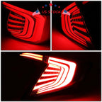 LED Tail Light Brake Lamps for Honda Civic 4DR Sedan (2016–2018)