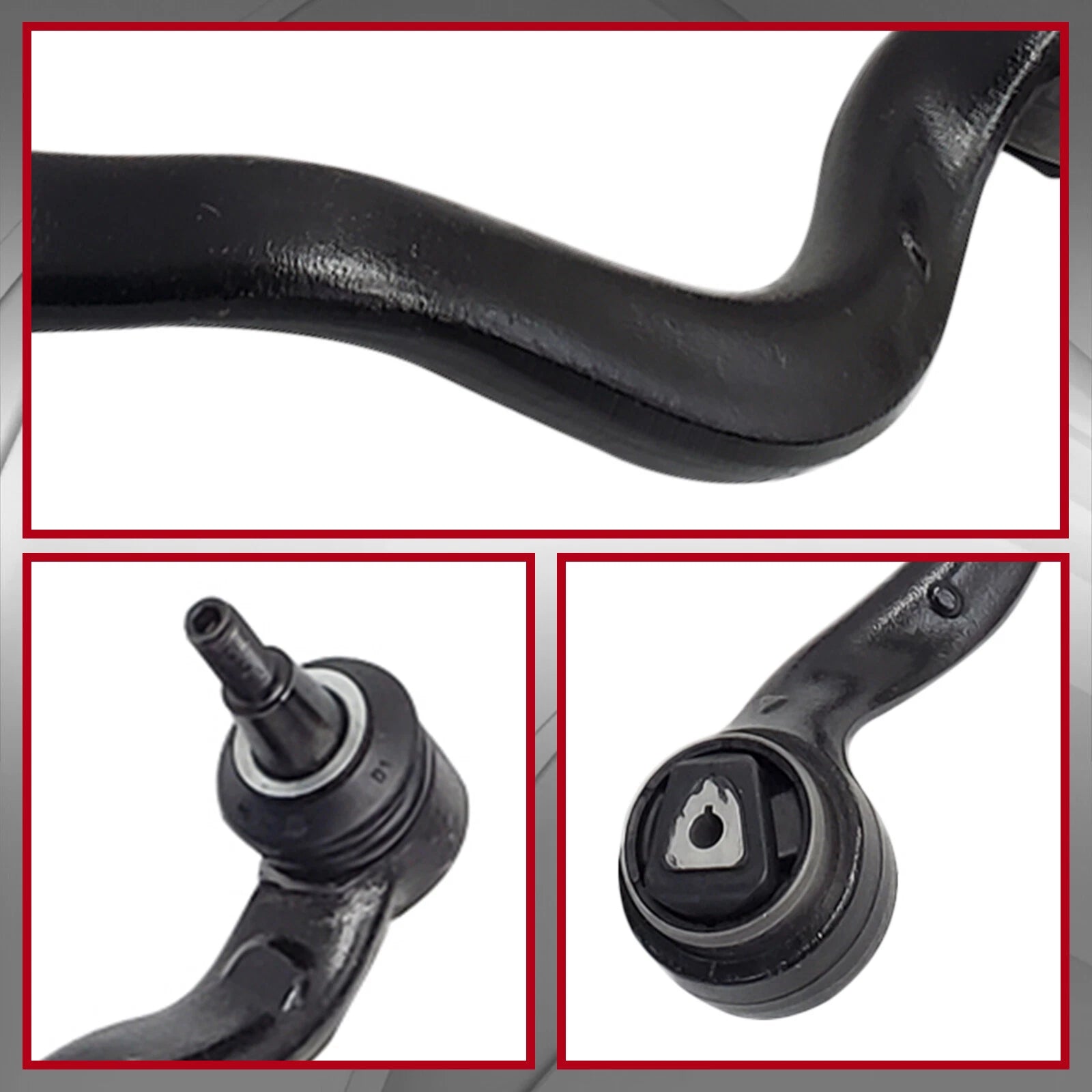 Set of 2 Front Lower Control Arms w/ Ball Joints for BMW X5 X6 (2008–2018)