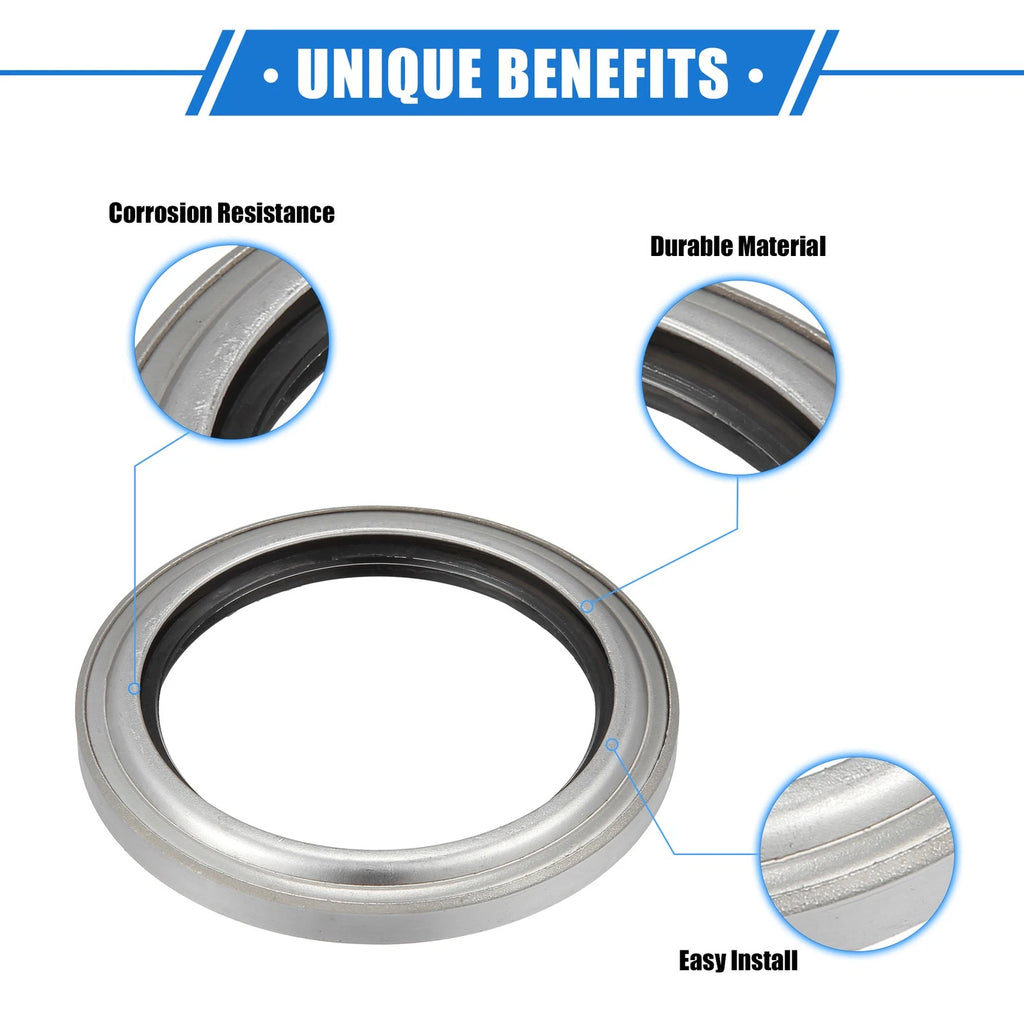 2X Engine Crankshaft Seal No. 9031170011 for Toyota Land Cruiser (1998–2007)