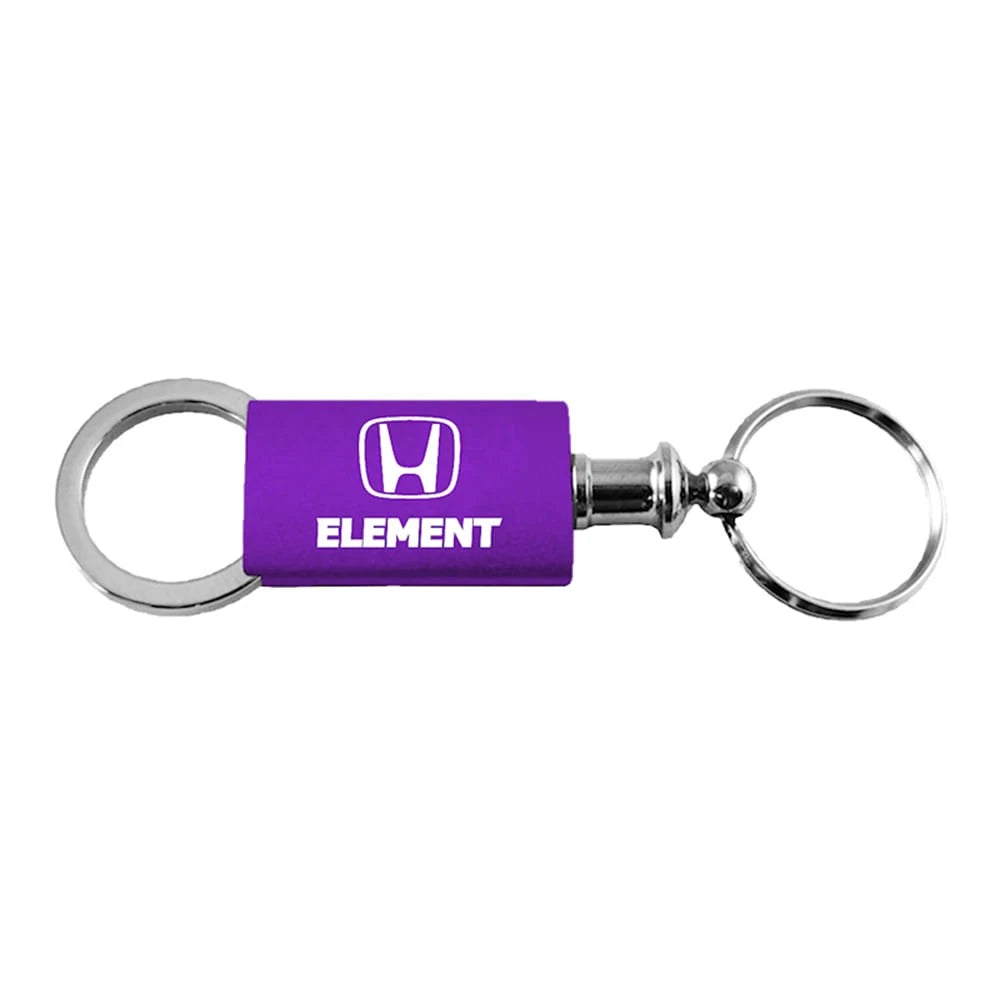 Anodized Aluminum Valet Keychain for Honda Element (2003–2011)