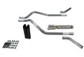Dual Exhaust Kit for GMC Jimmy (1992–1994) - Glasspack, Corner Exit, Black Tips