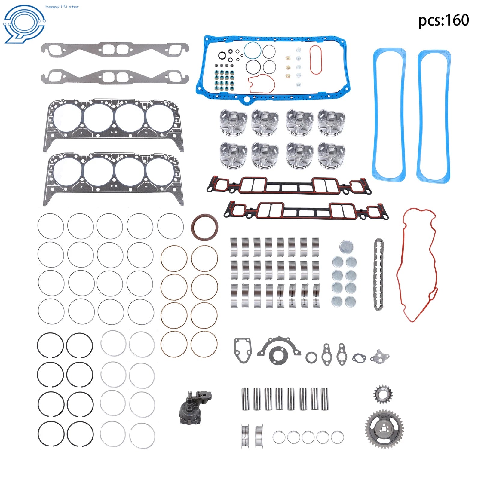 Engine Rebuild Kit for Cadillac Chevrolet C1500 5.7L V8 (1996–2002)