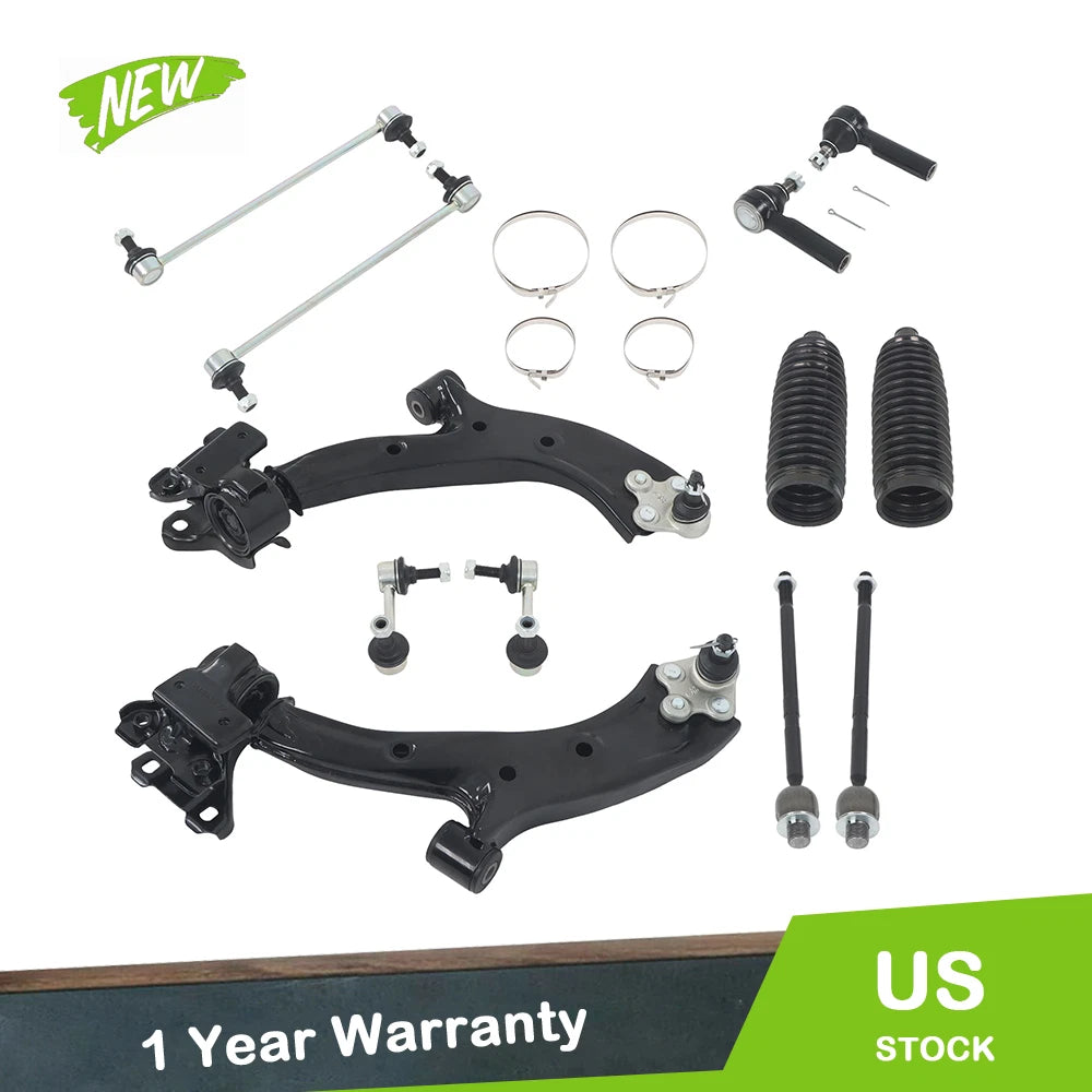 Tie Rod Set with Ball Joints for Honda CR-V (2007–2011)