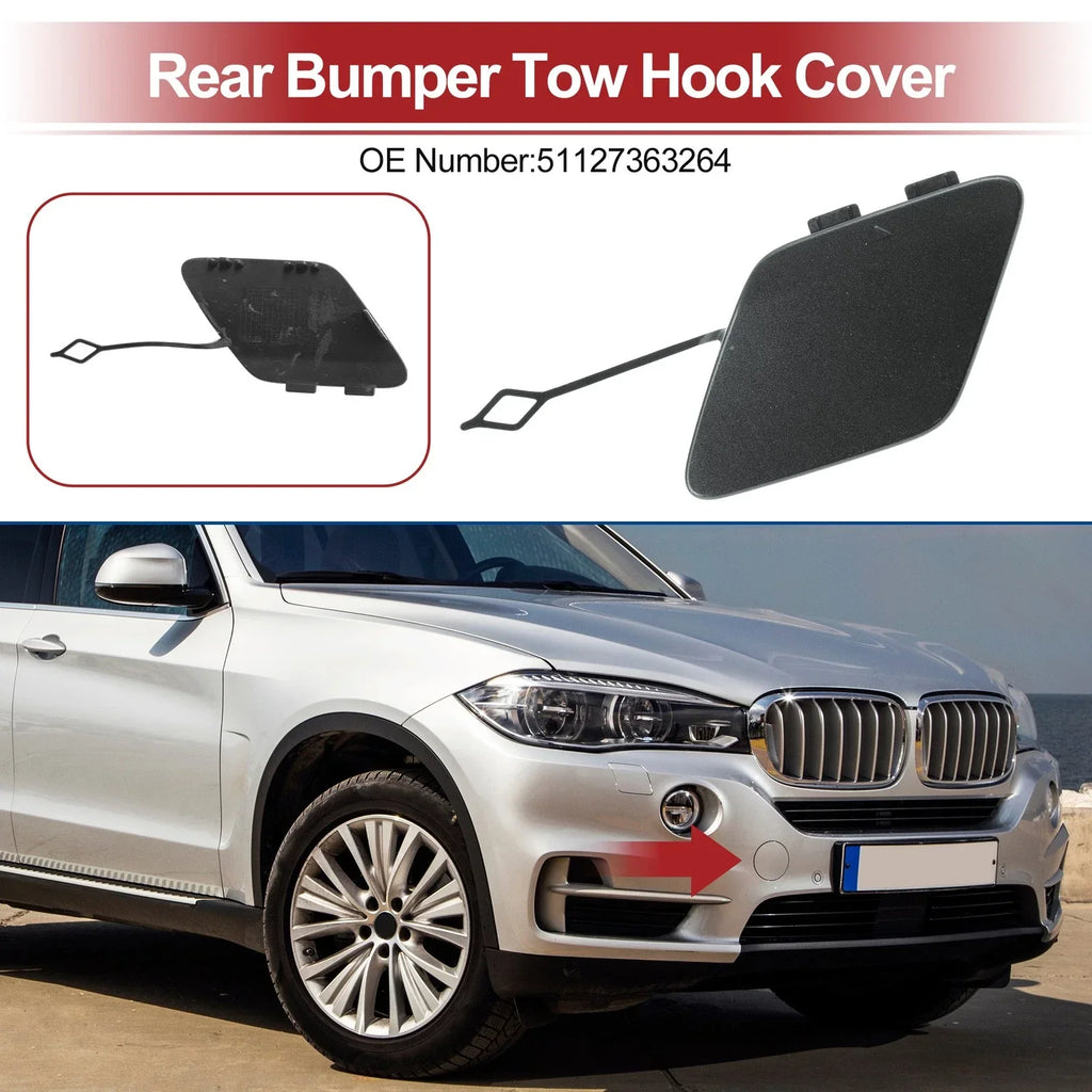 Tow Hook Cover for BMW 428i (2014-2016) Grey