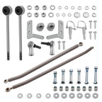 Front Sway Bar Quick Disconnect & Steering Crossover Kit for Jeep Cherokee XJ ZJ