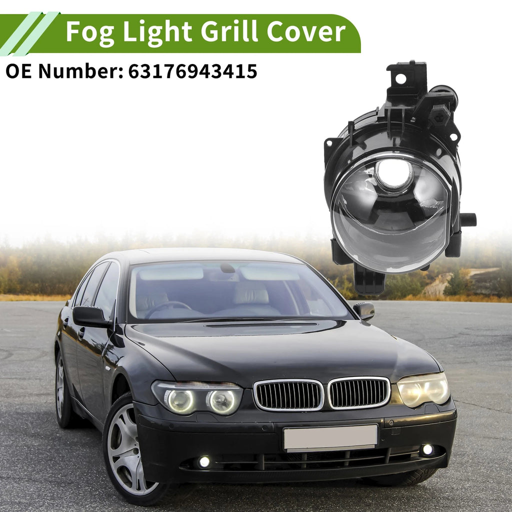 1 Pc Right Fog Light Grill for BMW 7 Series (2002–2008) No. 63176943416