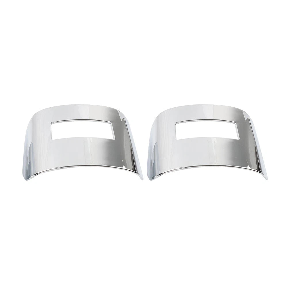 Tail Light Visor Covers for Harley Tri Glide FLHTCUTG, Street Glide FLHXXX (2014–2023) Chrome