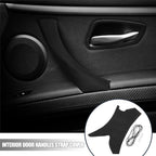 Interior Door Handles Strap Cover Hand Sewing Front Rear Right for BMW 3 Series