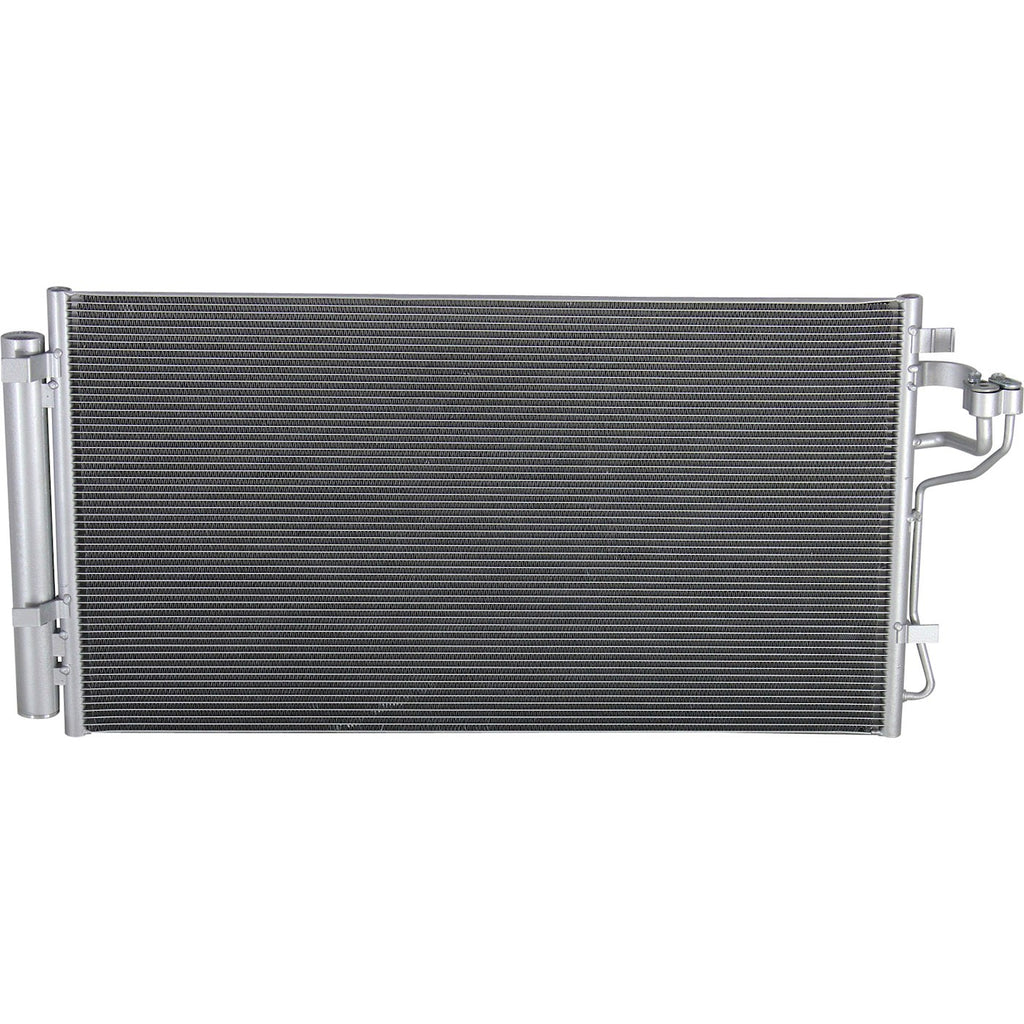 AC Condenser for Hyundai Sonata, Kia Optima (2011–2016) with Receiver Drier